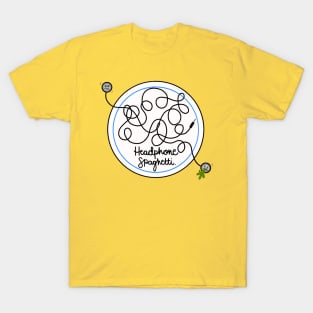 Headphone Spaghetti T-Shirt